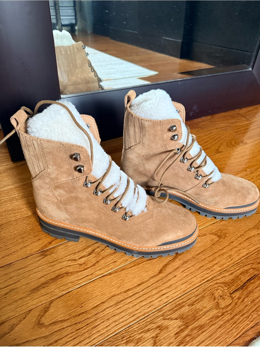 Marc Fisher Brown Suede Boots